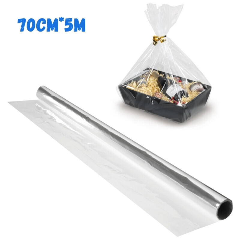 Balící papír 70cm*5m celofán (48/krt)