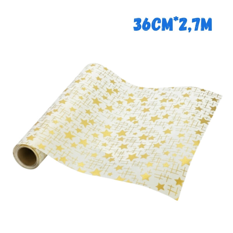 Vánoční dekorační role 36cm*2,7m (96/krt) 