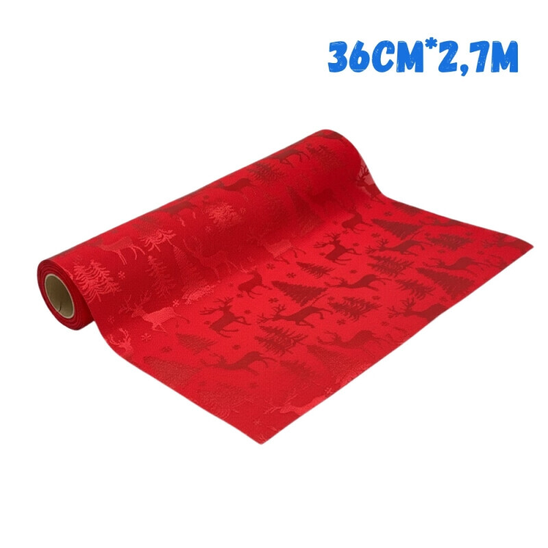 Vánoční dekorační role 36cm*2,7m (96/krt) 