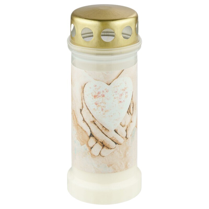 Bolsius Svíčka hřbitovní NR6 70h Hands (12/bal)