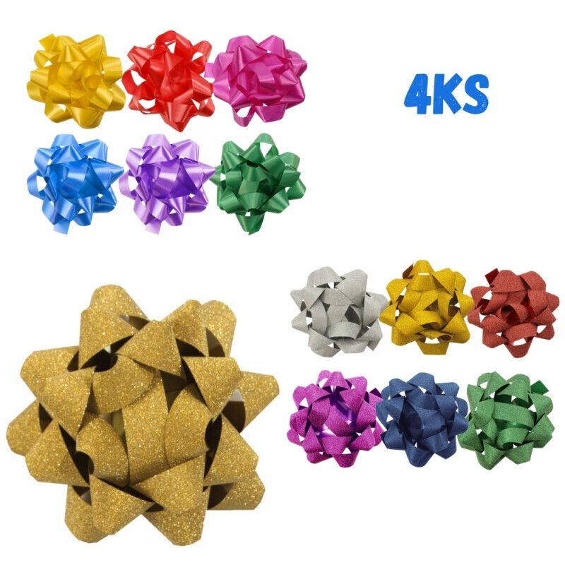 Dárková rozeta 4ks (12/bal 144/krt)