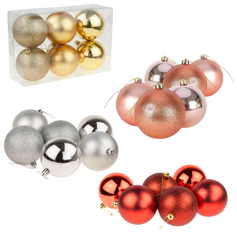 Vánoční koule 6ks/5cm(192/krt)