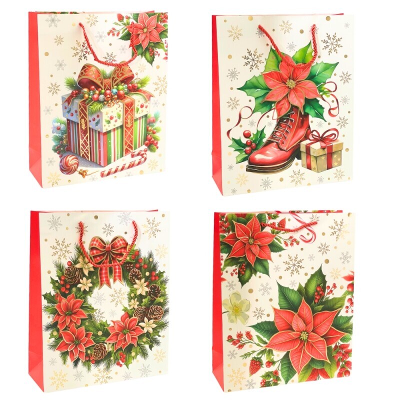 Vánoční dárková taška ''S'' (12/bal 720/krt)