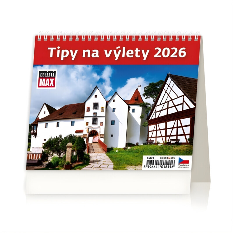 Helma Kalendář 171x139(25) MiniMax Tipy na výlety