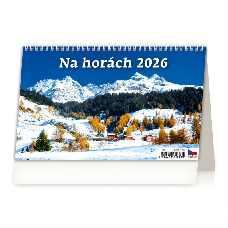 Helma Kalendář 226x139(30) Na horách – 14denní