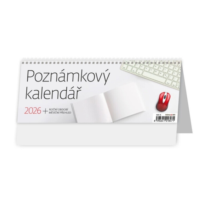 Helma Kalendář 246x96(35) Poznámkový kalendář