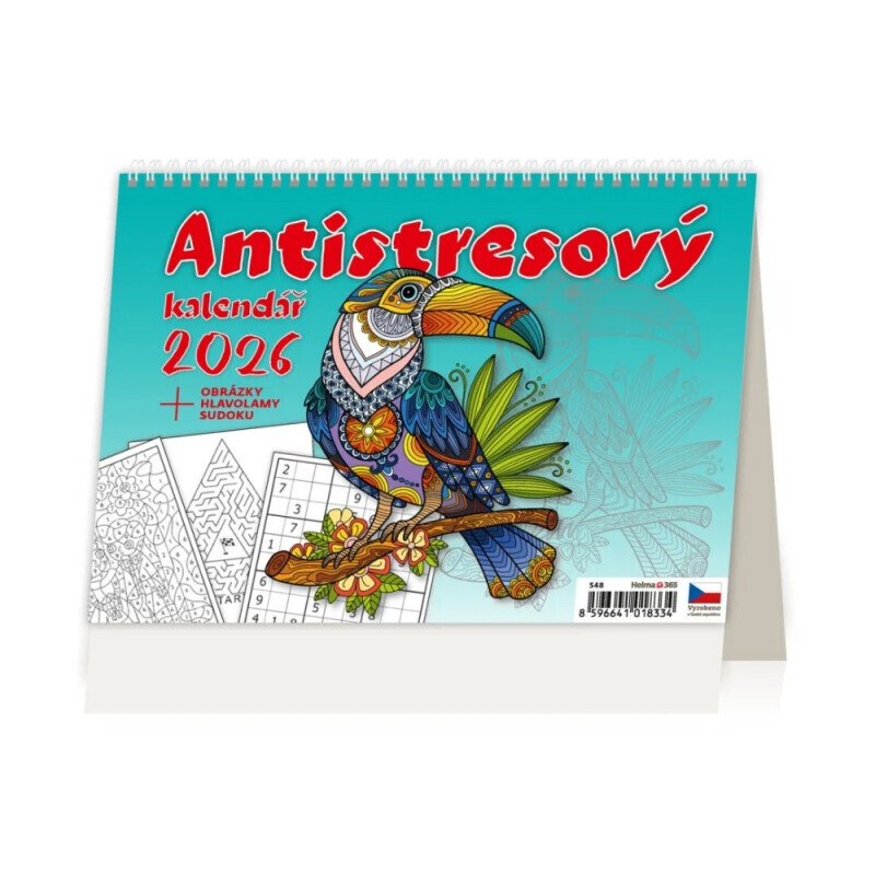 Helma Kalendář 211x148(30) Antistresový pracovní