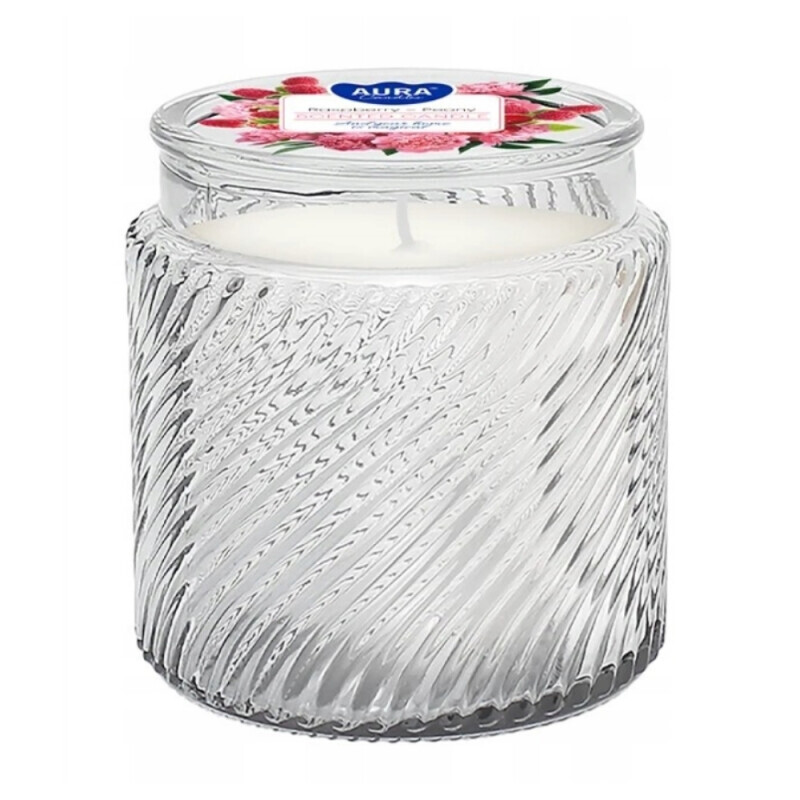 Bispol Svíčka ve skle aroma AC-001-372 Raspberry-Peony(6/krt)