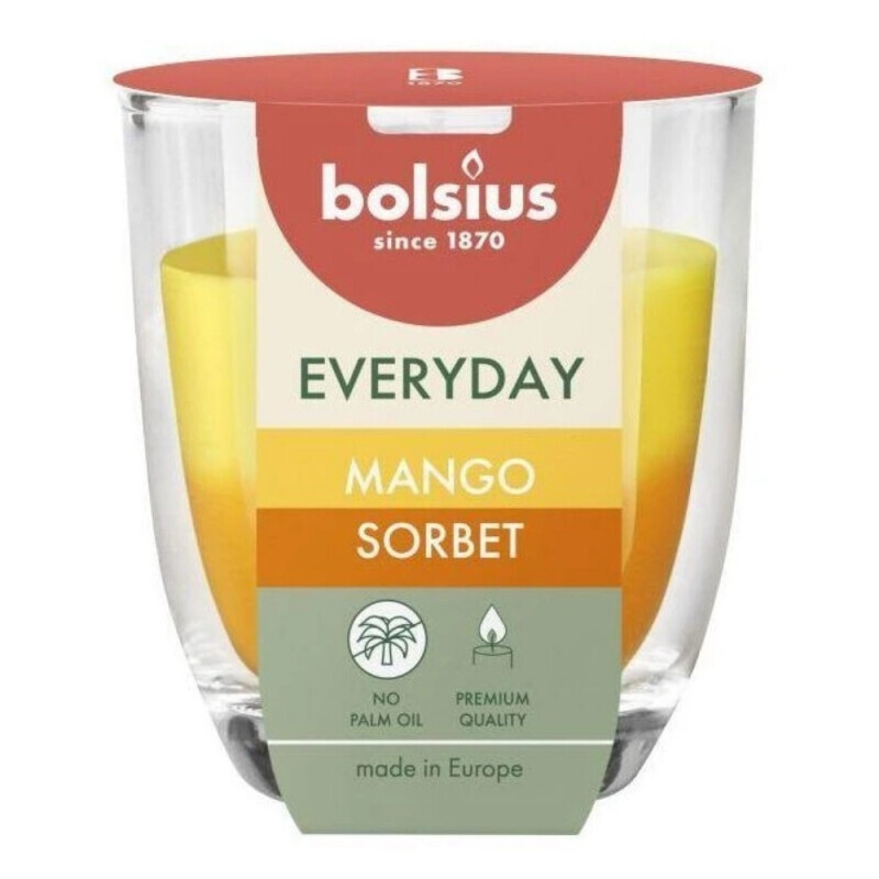 Bolsius Svíčka ve skle 80/70 mango sorbet (6/krt)