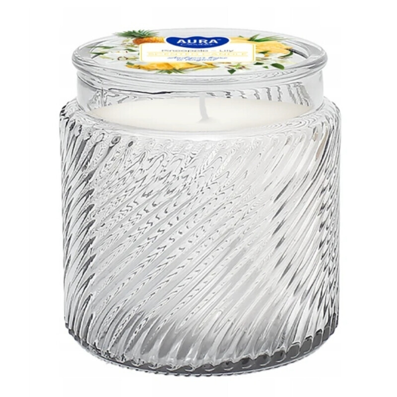 Bispol Svíčka ve skle aroma AC-001-477 pineapple-lily(6/krt)