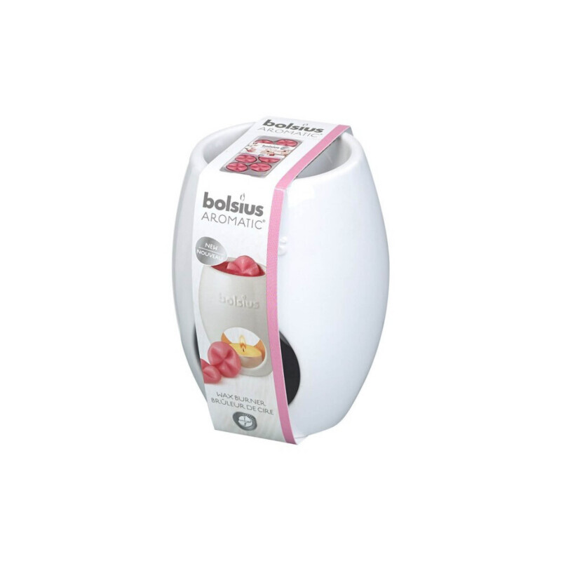 Bolsius Aromalampa White Elips (2/bal)