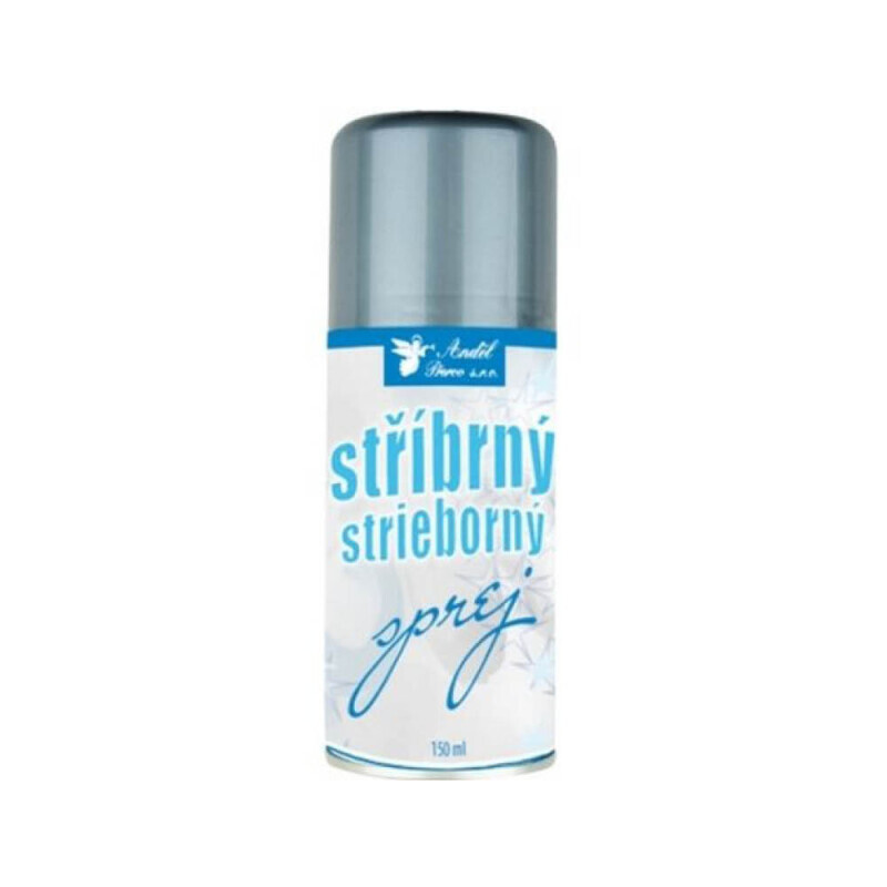 Sprej color stříbrný 150ml (24/krt)