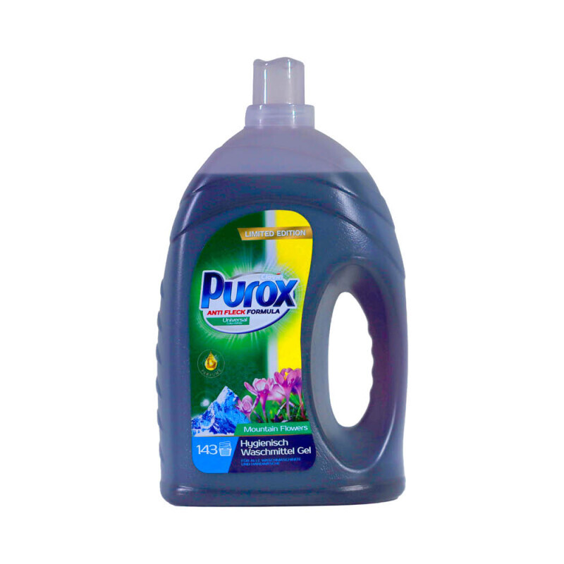 Purox 4,3L prací gel Color fialový (3/krt)