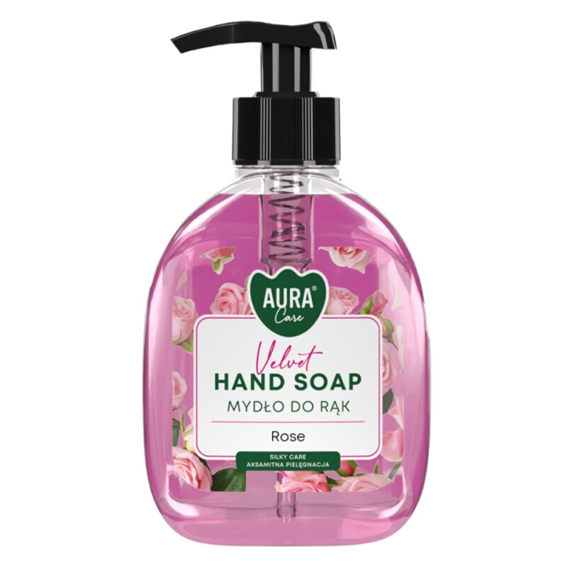 Bispol 300ml Mýdlo tekuté velvet rose (6/krt)