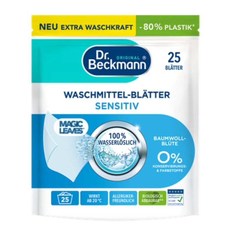 Dr.Beckmann prací lístky N Sensitiv 25ks (10/krt)