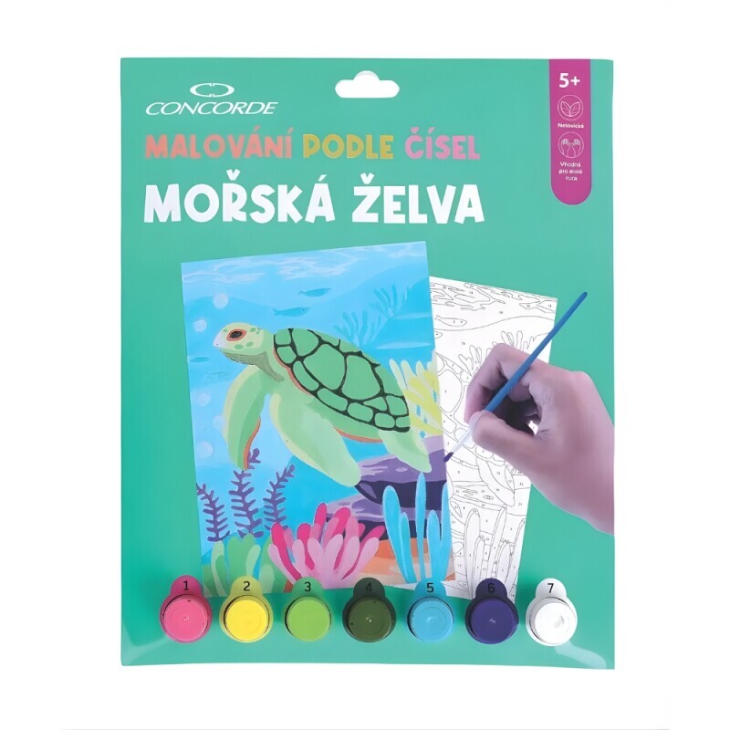 Concorde Omalovánka Mořská Želva (12/bal 24/krt)
