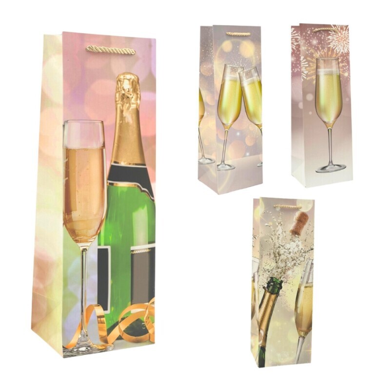 Dárková taška na víno (12/bal 840/krt)