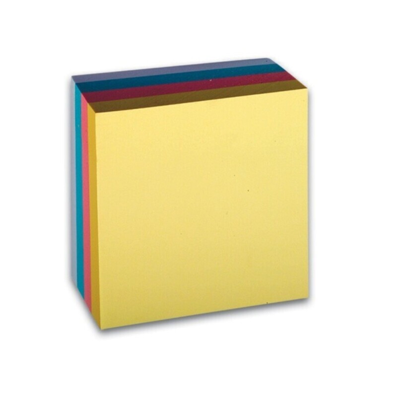 Concorde Samolepicí bloček 76*76mm 4*100ks Pastel (12/bal 96/krt)