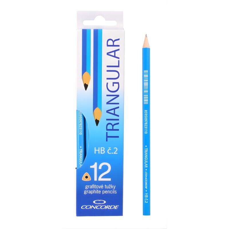 Concorde Tužka grafitová trojhnranná HB (12/bal 240/krt)
