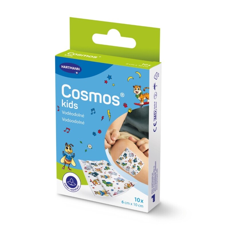 Cosmos náplast dětská 6×10 cm 10ks  (200/krt)