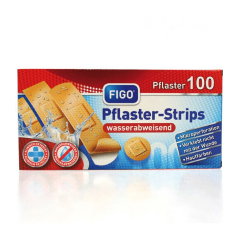 Figo náplast voděodolná 100ks 4 velikost N (20/bal 200/krt)