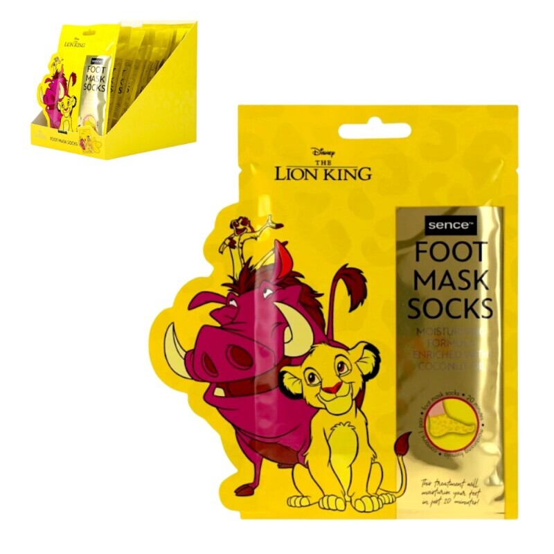 Sence Maska na nohy 2x20ml N Lion King 14ks (14/bal 84/krt)
