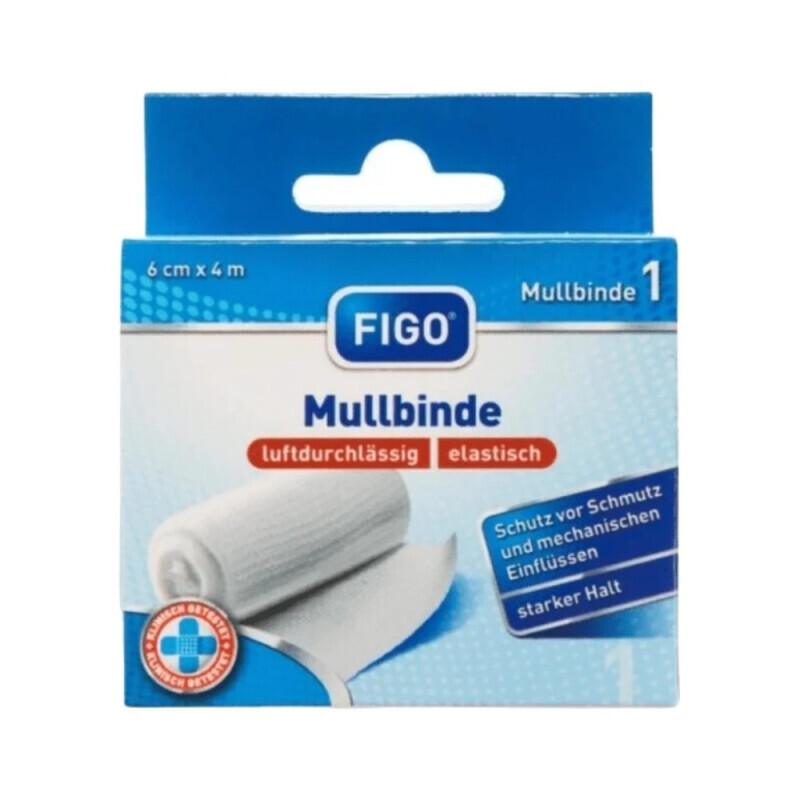 Figo obinádlo gazové 6cm*4m N (20/bal 400/krt)