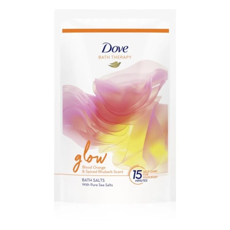 Dove 400g Koupelová sůl Blood Orange&Spices Rhubarb (6/krt)