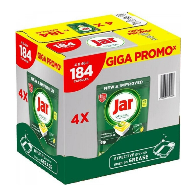 Jar kapsle na nádobí Yellow 4x46ks BOX