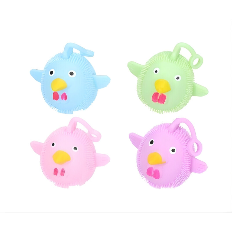 Mačkací kuře 10cm 4ass (12/bal 208/krt)