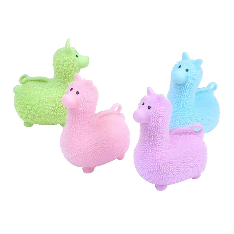 Mačkací lama 12*10 světelné efekty 4ass (12/bal 144/krt)