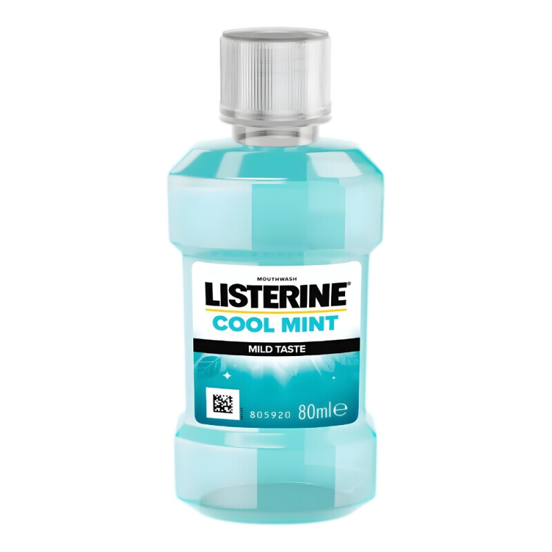 Listerine 80ml Ústní voda Cool Mint (12/krt)