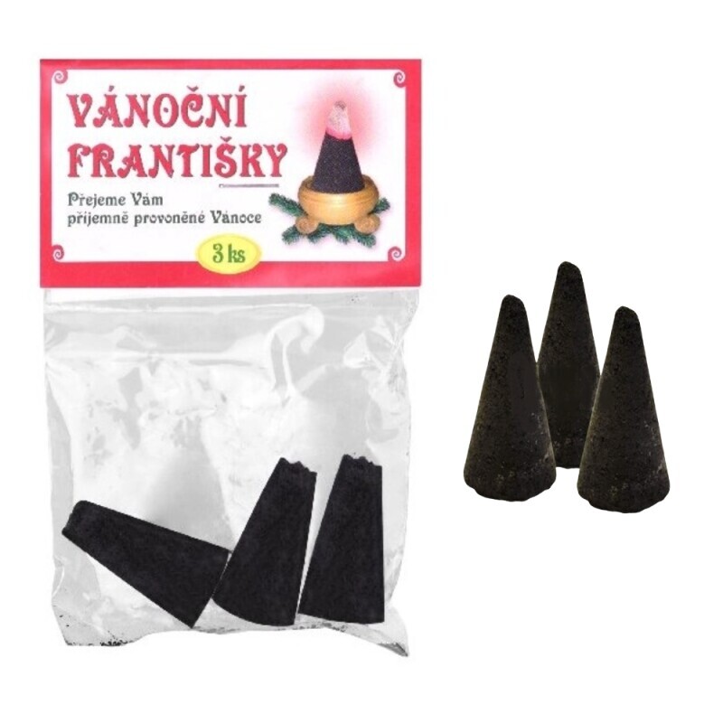 Vánoční františky 3ks (150/krt)