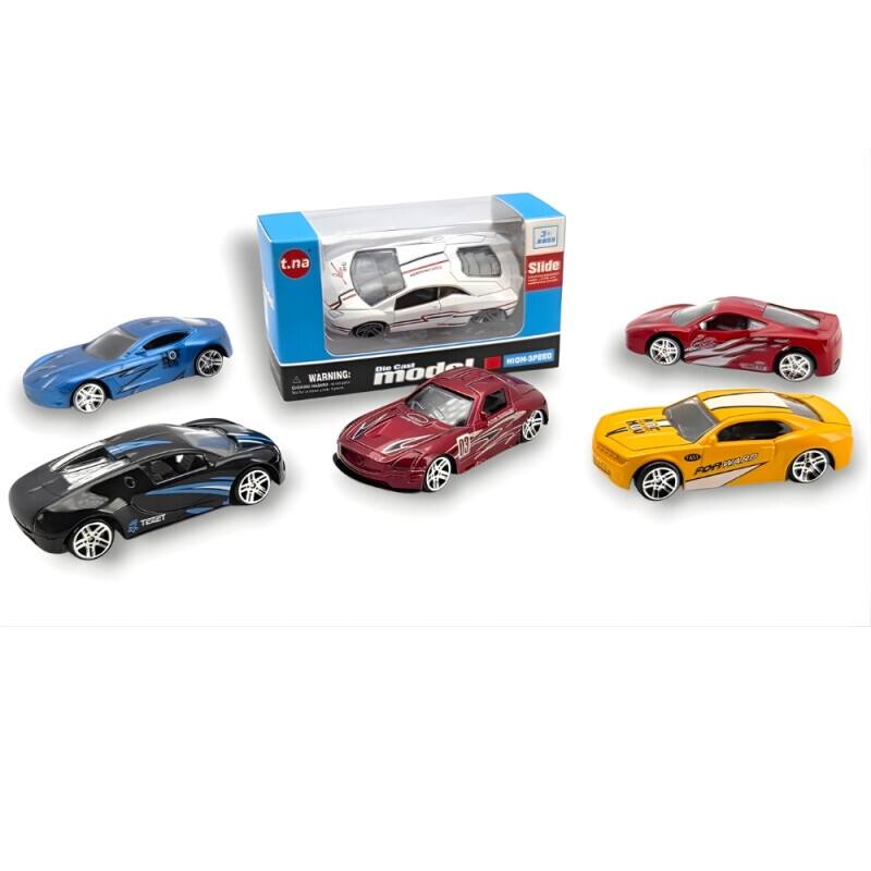 Auto závodní 7.5cm 6ass (144/bal 288/krt)