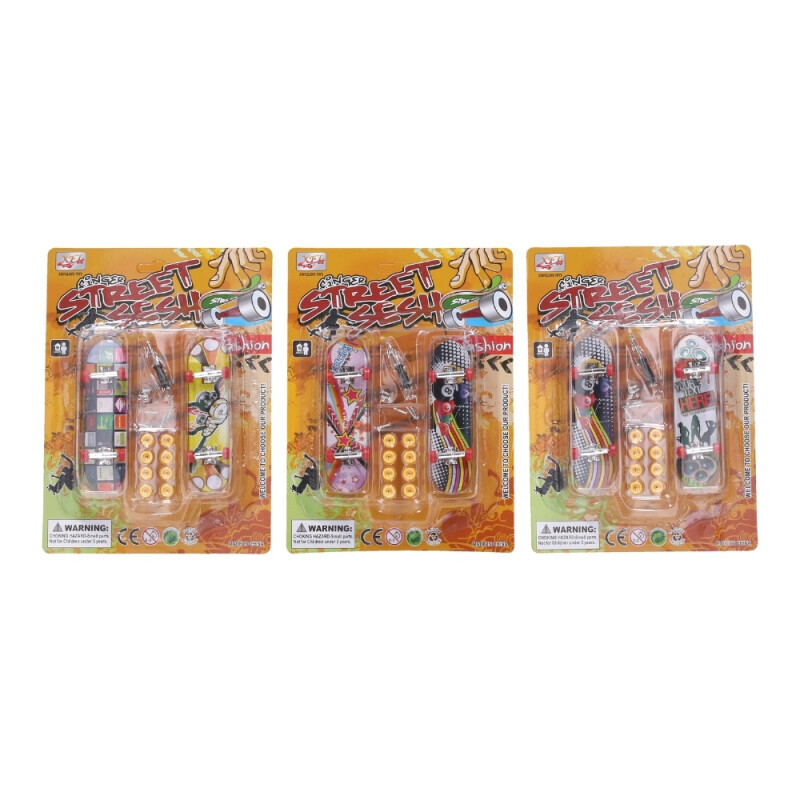 Wiky Prstový skateboard 9*2cm 2ks (100/bal 200/krt)