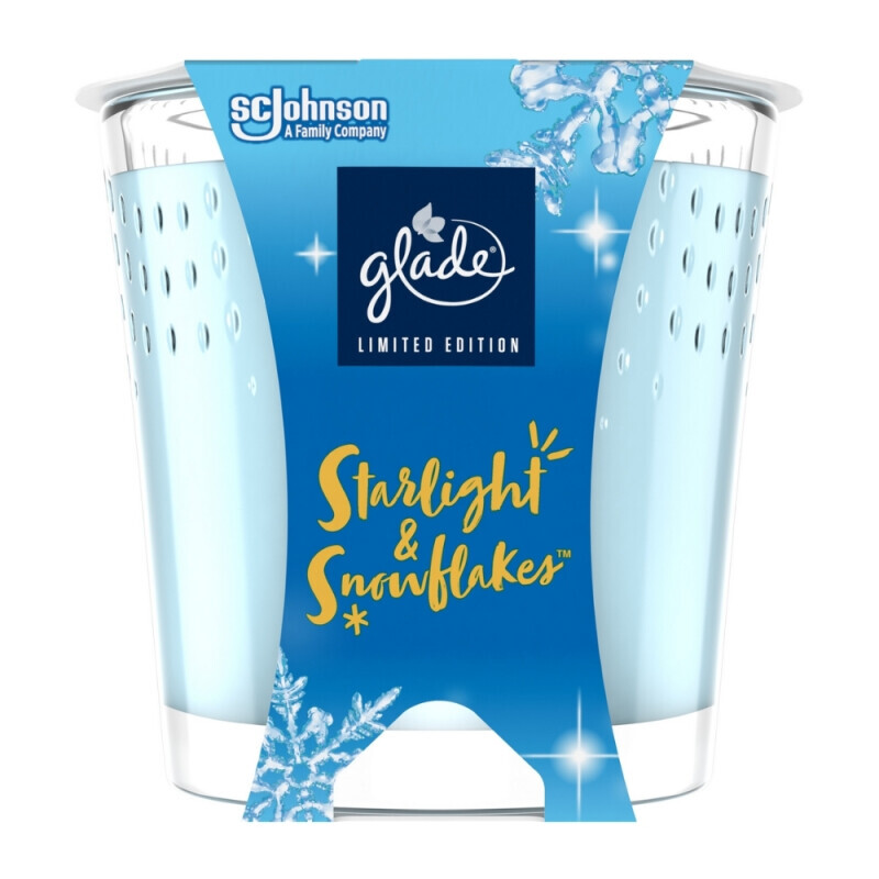 Glade by Brise Svíčka 129g Starl-Snowfl (6/krt)