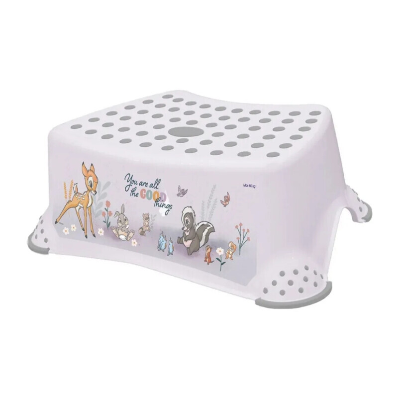 Taburet Deluxe nosnost 80kg bílá 40,5x28,5x14(5/krt)