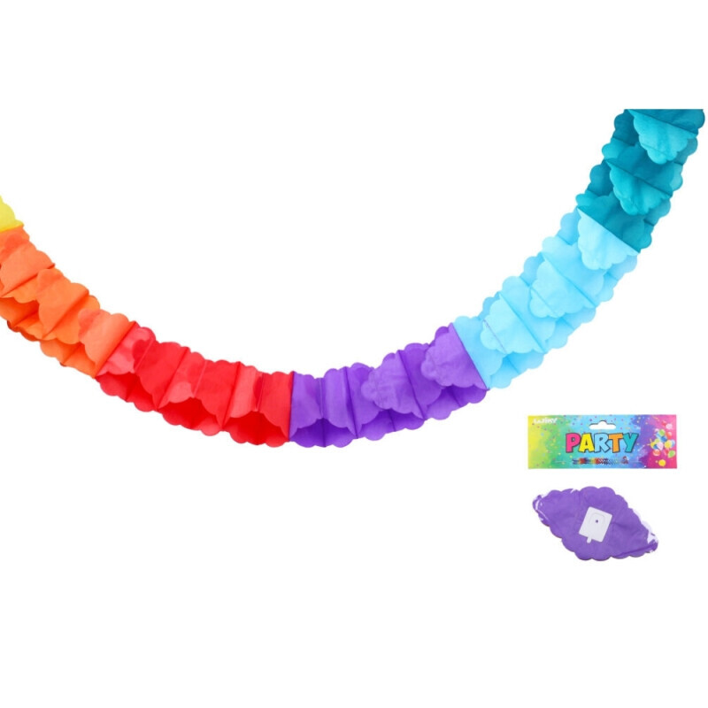 Wiky girlanda 3m barevná (12/bal 240/krt)