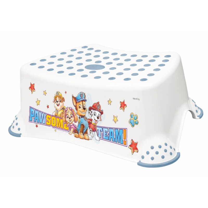 Taburet Deluxe nosnost 80kg bílá 40,5x28,5x14(5/krt)