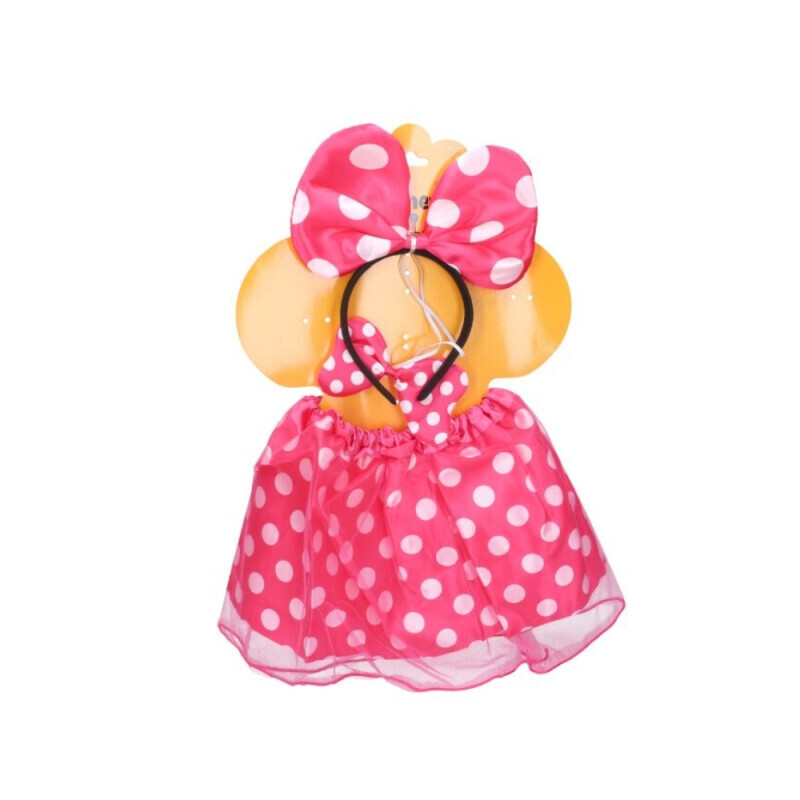 Karnevalový set myška 27cm (100/krt)