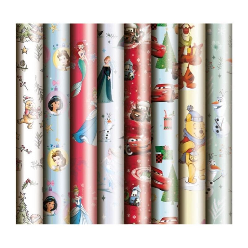 Balicí papír vánoční role 200x70 Disney mix (60/krt)