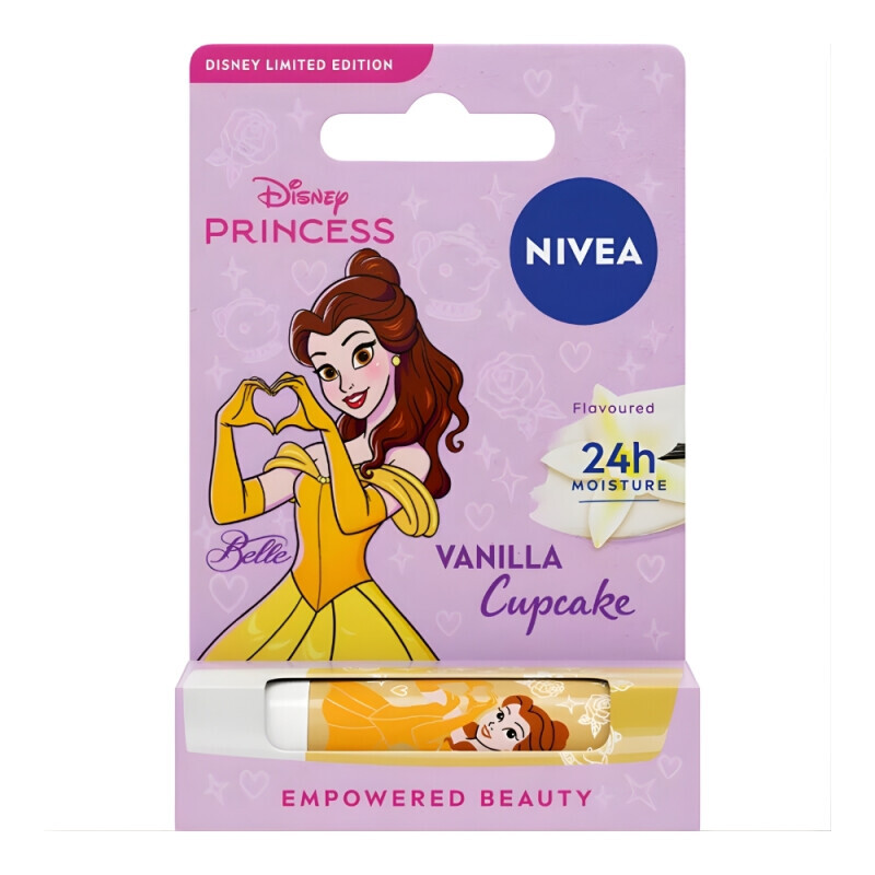 Nivea balzám na rty 4,8g PRINCESS Vanilla Cupcake