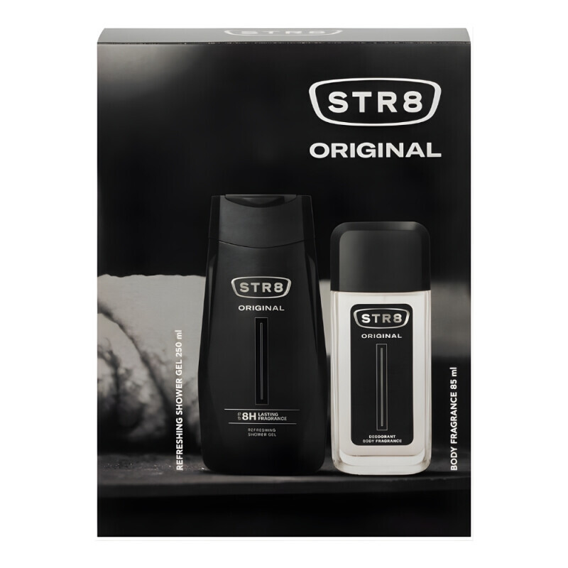 STR8 Dár.sada 85ml DNS+250ml SG Original (6/krt)