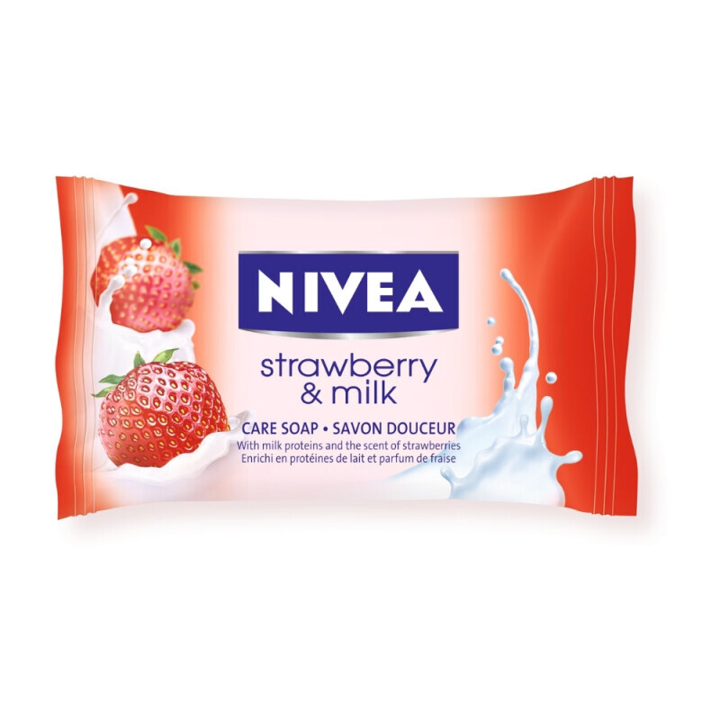 Nivea 90g Mýdlo tuhé Jahoda (36/krt)