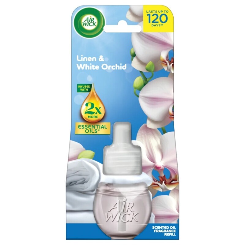 Airwick 19ml Electric náplň Prádlo a bílá orchidej(6/krt)