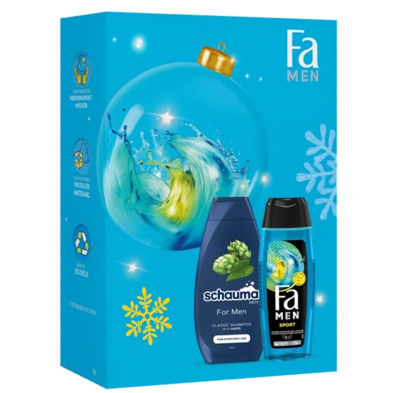Fa+Schauma Dár.sada M 250ml SG+250ml Šampon (6/krt)
