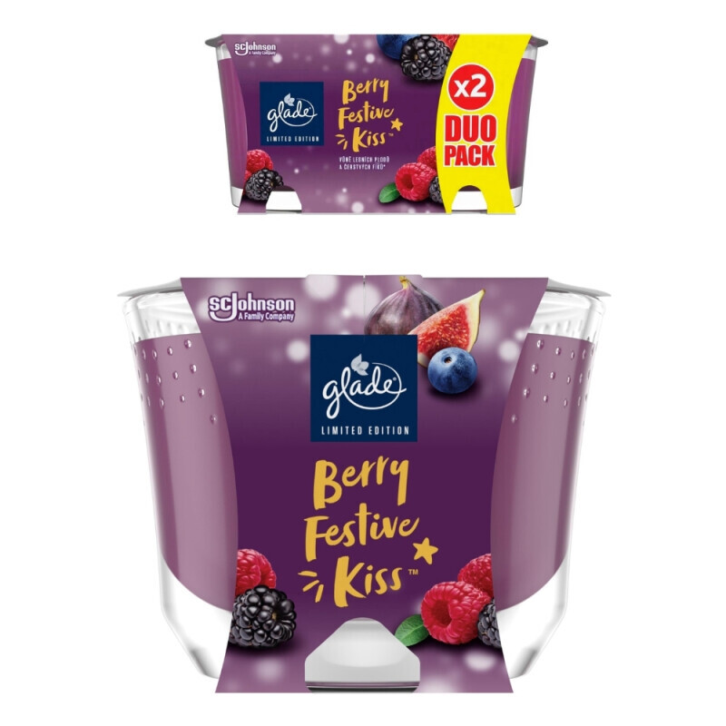 Glade by Brise Svíčka 112g*2 Berry Fest (10/krt)