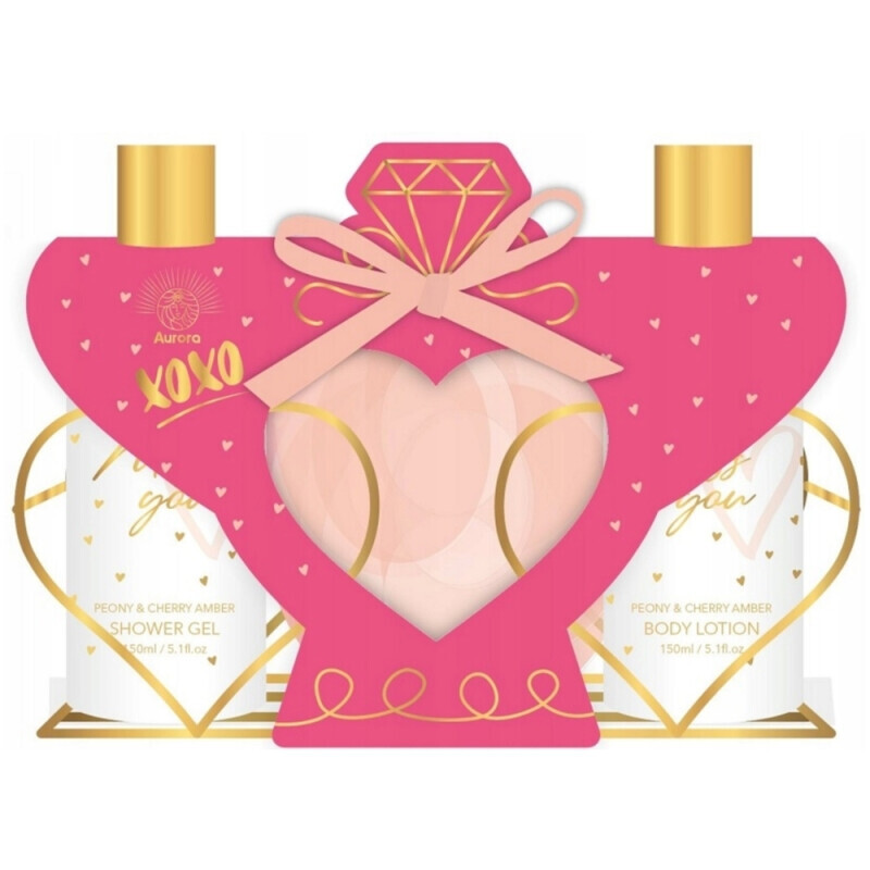 Aurora Dár.sada White Tea srdce kovová 3ks(4/krt)