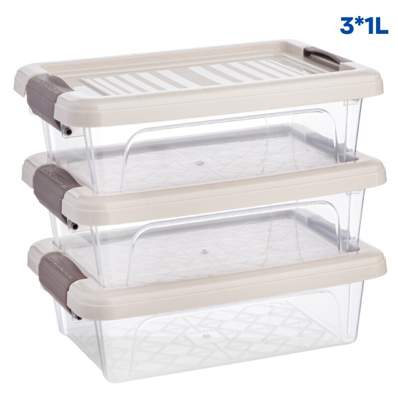 QS Sada úložný box 3*1l (12/krt)