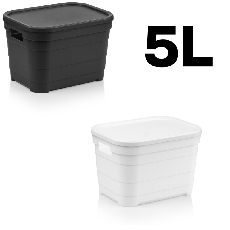 Softchef Uložný košík s víčkem 5l (24/krt)